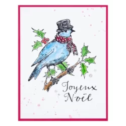 Joyeux Noel Press Plate & Die Set (BP-055) - Afbeelding 3