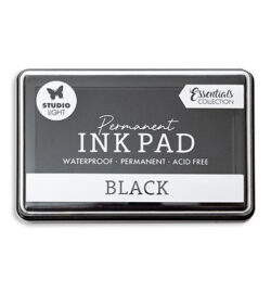 SL-CO-INKP24 - Ink Pad Permanent Black ink Essentials Tools nr.24