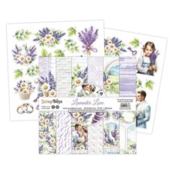 Lavender Love 8x8 Inch Paper Pad (SB-LALO-10) - Afbeelding 2