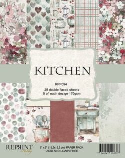 Kitchen 6x6 Inch Paper Pack (RPP094)