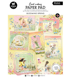 "PRE ORDER" (09-01-2025) SL-ES-CMP16 - Card Making Pad Blooming Spring Essentials nr.16