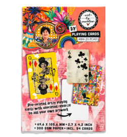 "PRE ORDER" (16-01-2025) ABM-25-PCA01 - Playing Cards DIY Art By Marlene nr.01