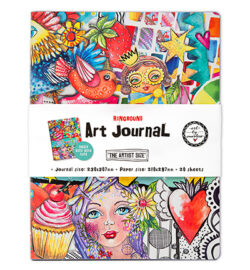 "PRE ORDER" (16-01-2025) ABM-25-JOUR17 - Journal Artist size, 20 sheets Art By Marlene nr.17