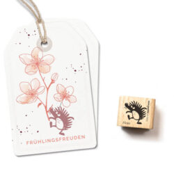 Stamp Hedgehog Flora