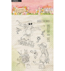 "PRE ORDER" (23-01-2025) SL-SM-STAMP772 - Spring Girls Spring Meadow nr.772