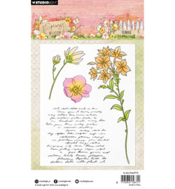 "PRE ORDER" (23-01-2025) SL-SM-STAMP773 - Florals Spring Meadow nr.773 - Afbeelding 2