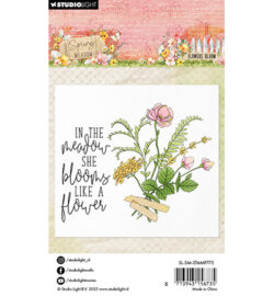 "PRE ORDER" (23-01-2025) SL-SM-STAMP775 - Flower Bloom Spring Meadow nr.775 - Afbeelding 2