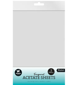 "PRE ORDER" (23-01-2025) SL-ES-ACS13 - Acetate sheets Transparent Consumables nr.13