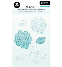 "PRE ORDER" (23-01-2025) SL-ES-MASK345 - Embroidery, Classic Rose Essentials nr.345