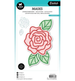 "PRE ORDER" (23-01-2025) SL-ES-MASK345 - Embroidery, Classic Rose Essentials nr.345 - Afbeelding 3