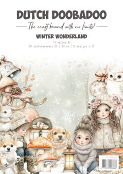 "PRE ORDER" DDBD Collage paperset Winter Wonderland