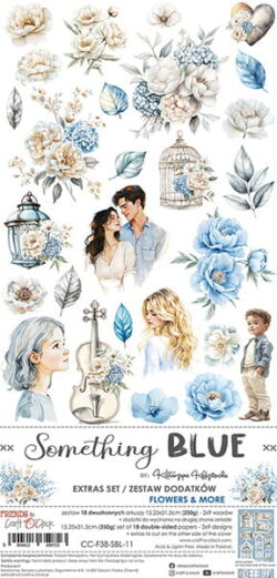 "PRE ORDER" (28-01-2025) SOMETHING BLUE - EXTRAS set - FLOWERS