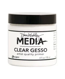 Dina Wakley MEdia Gesso Clear 4 fl oz (MDM46424)